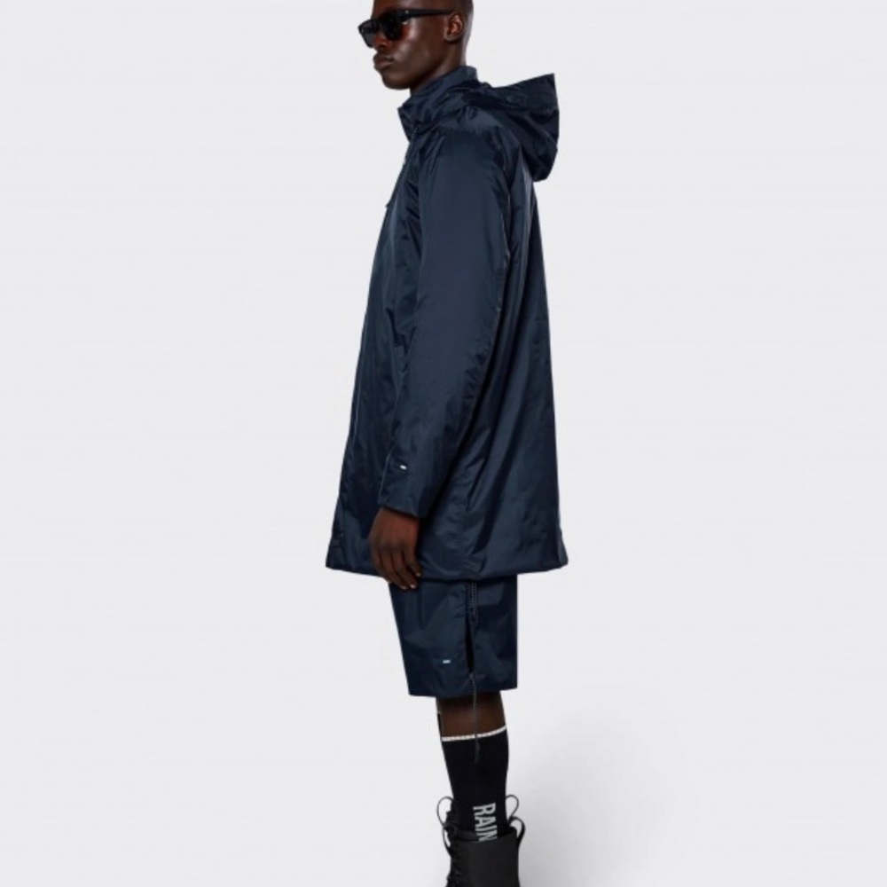 RAINS Padded Nylon Coat (Unisex) - Picture 4 of 9